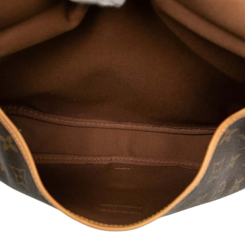 Louis Vuitton Monogram Saumur 30 Brown Very good condition - Model View