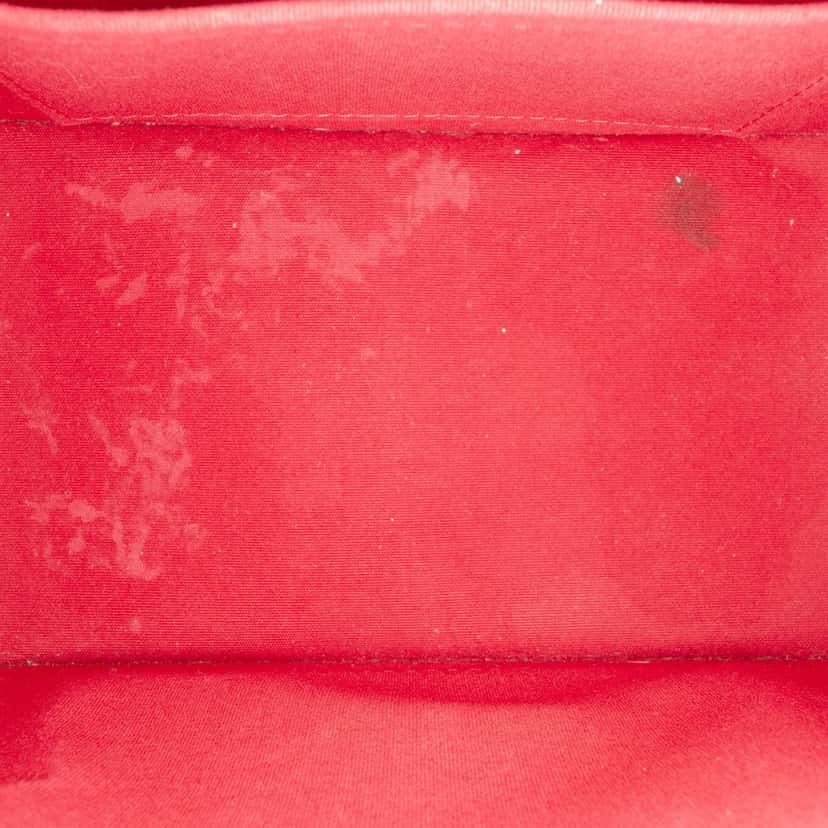 Louis Vuitton Monogram Vernis Alma BB Red Leather Very good condition - Model View