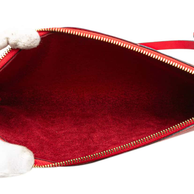 Louis Vuitton Epi Pochette Accessoires Red Leather Very good condition - Model View