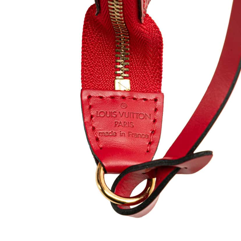 Louis Vuitton Epi Pochette Accessoires Red Leather Very good condition - Box View