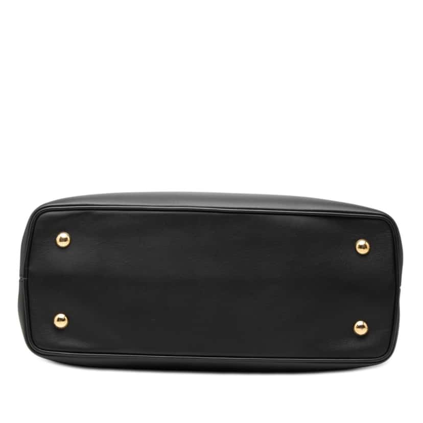 Louis Vuitton Smooth Taurillon Capucines Souple GM Black Leather Very good condition - Inside View