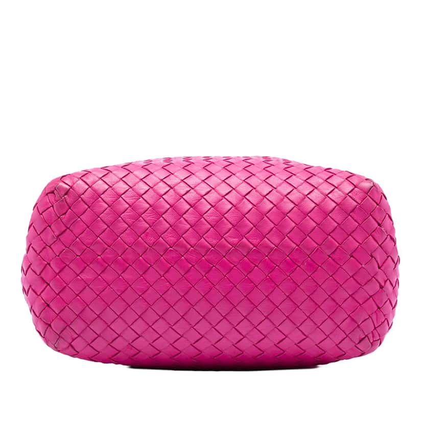 Bottega Veneta Nappa Intrecciato Tote Pink Leather Very good condition - Inside View