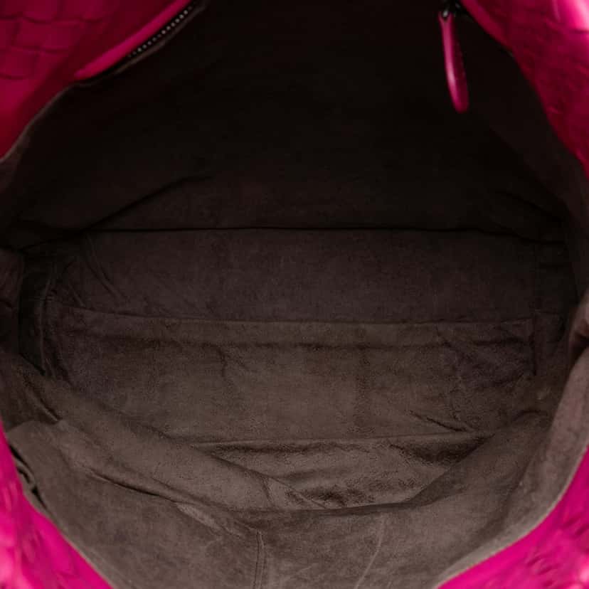 Bottega Veneta Nappa Intrecciato Tote Pink Leather Very good condition - Model View