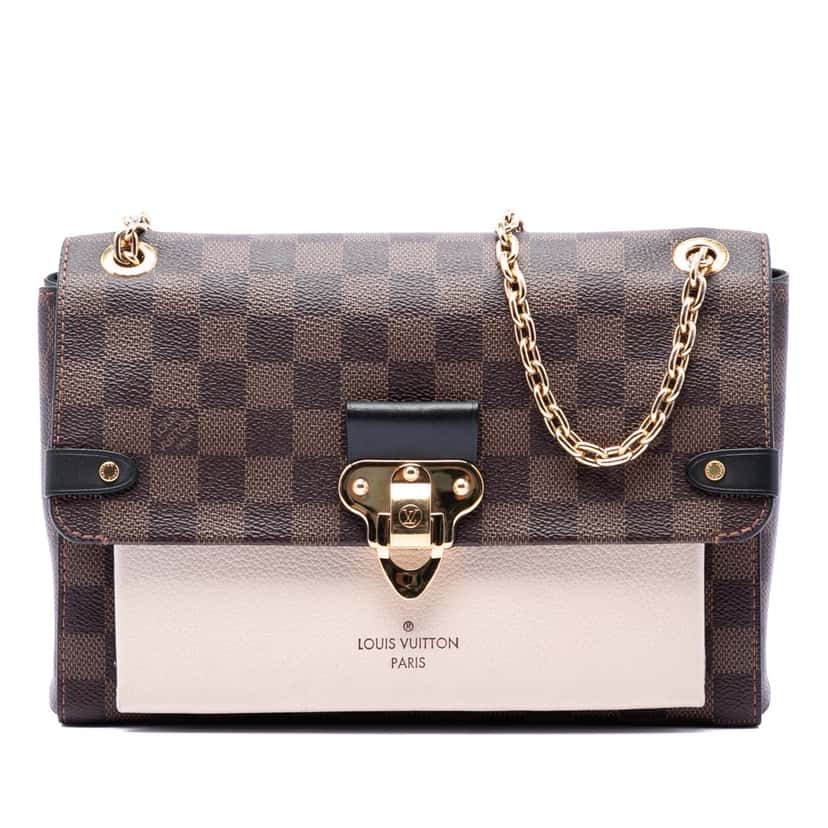 Louis Vuitton Damier Ebene Vavin PM Brown Never worn, with tag - Front View
