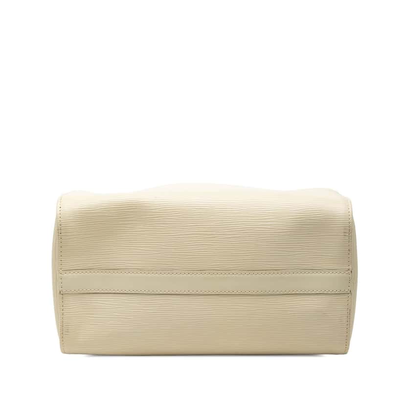 Louis Vuitton Epi Speedy 30 White Leather Very good condition - Inside View