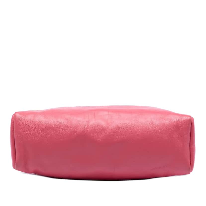 Chanel Small Quilted Shiny Aged Calfskin 31 Shopping Bag Pink Leather Very good condition - Inside View