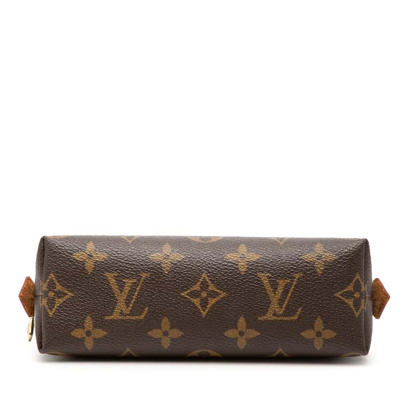 Louis Vuitton Monogram Cosmetic Pouch PM Brown Very good condition - Inside View