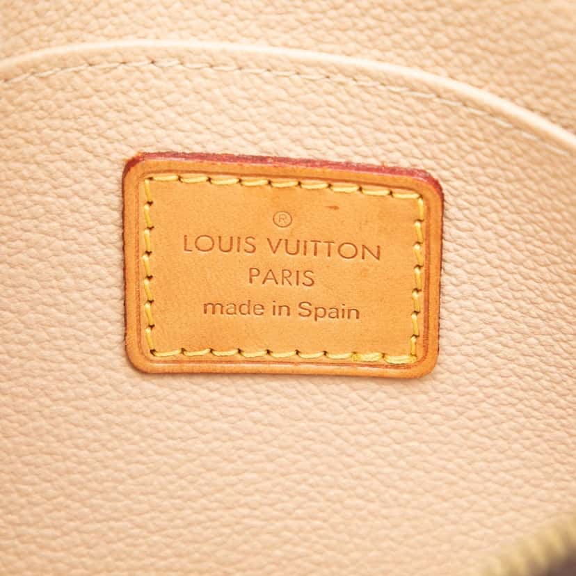 Louis Vuitton Monogram Cosmetic Pouch PM Brown Very good condition - Box View