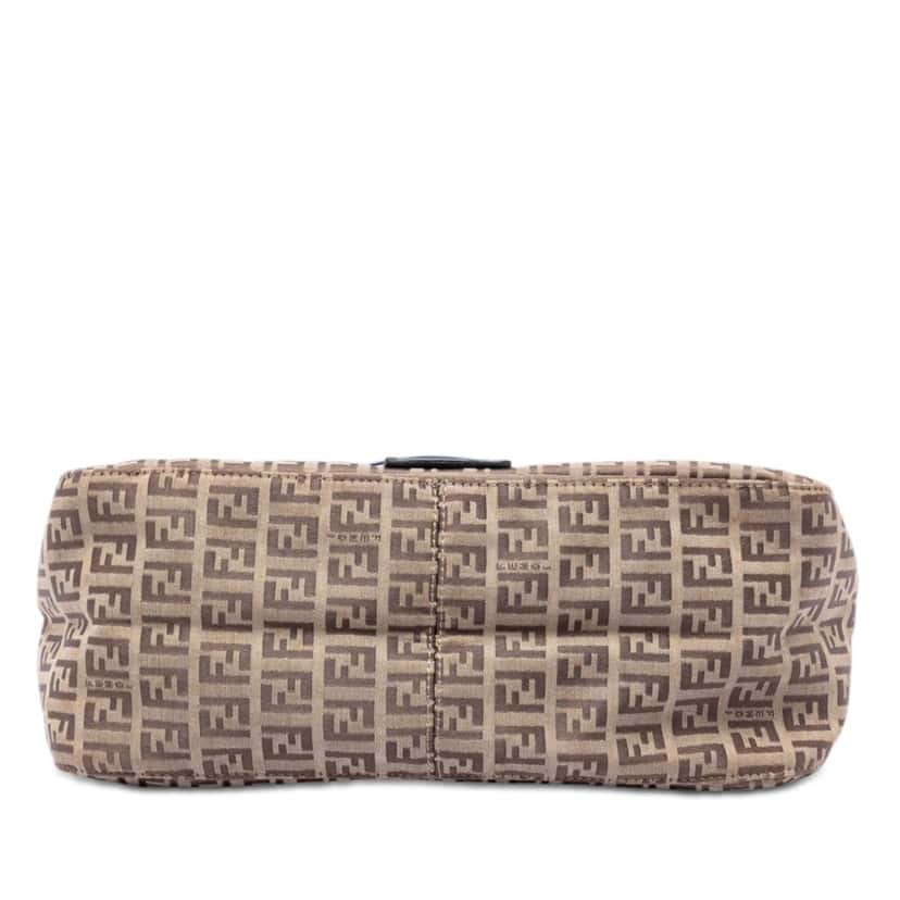 Fendi Zucchino Canvas Mamma Forever Brown Very good condition - Inside View