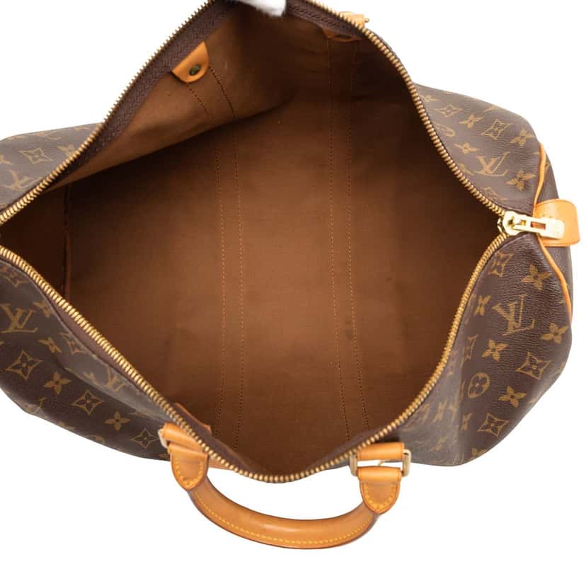 Louis Vuitton Monogram Keepall 45 Brown Very good condition - Model View