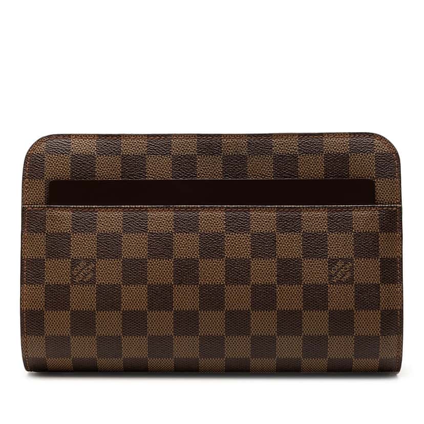 Louis Vuitton Damier Ebene Saint Louis Pochette Brown Very good condition - Front View