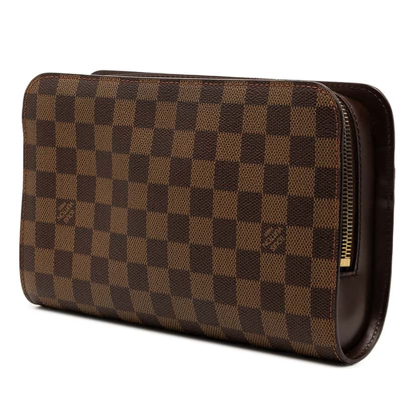 Louis Vuitton Damier Ebene Saint Louis Pochette Brown Very good condition - Back View
