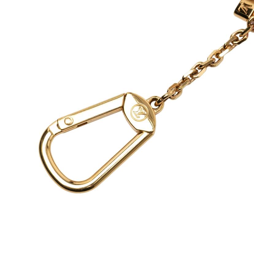 Louis Vuitton Resin Speedy Inclusion Key Holder and Bag Charm Pink Plastic Very good condition - Box View