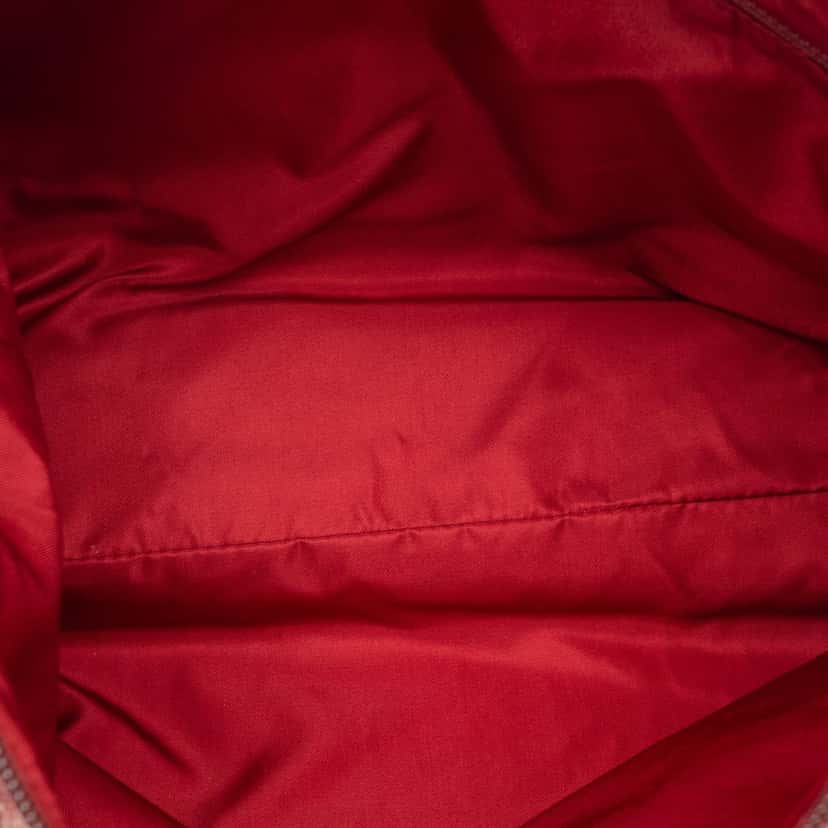 Dior Diorissimo Trotter Canvas Crossbody Red Very good condition - Model View