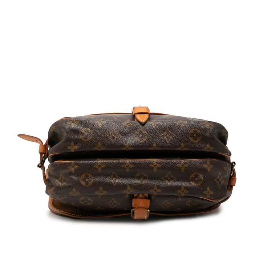 Louis Vuitton Monogram Saumur 25 Brown Very good condition - Inside View