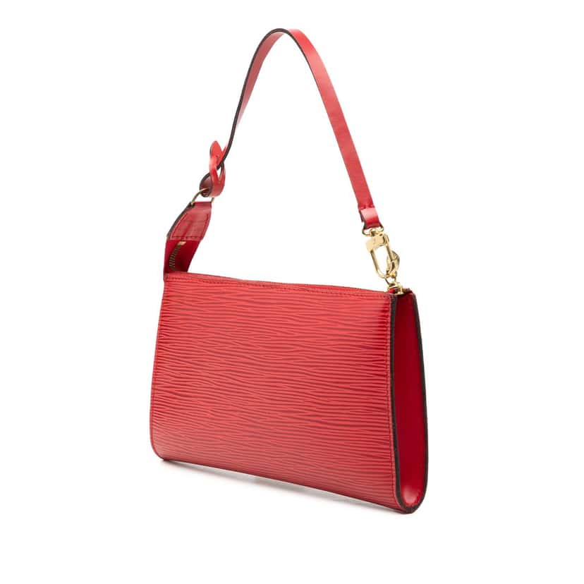 Louis Vuitton Epi Pochette Accessoires Red Leather Very good condition - Back View
