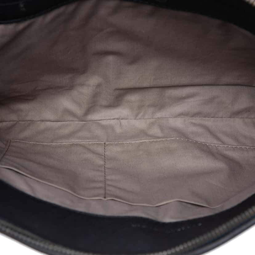 Bottega Veneta Tricolor Nappa Intrecciato Clutch Black Leather Very good condition - Model View