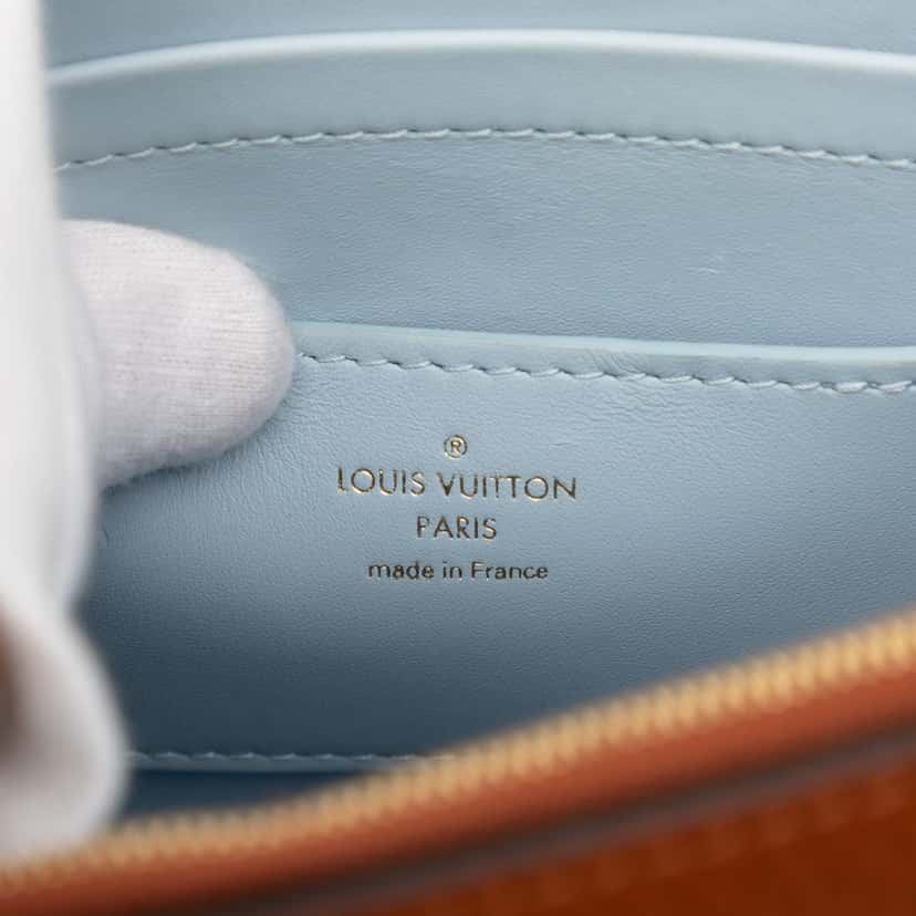 Louis Vuitton Taurillon Twist One Handle PM Brown Leather Very good condition - Box View