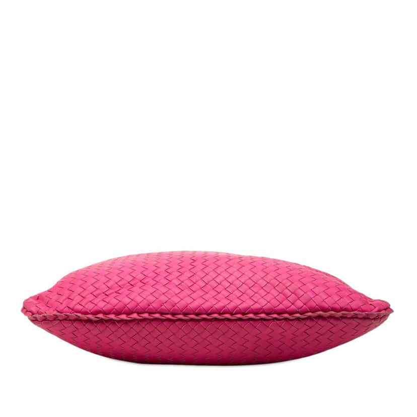Bottega Veneta Medium Nappa Intrecciato Veneta Hobo Pink Leather Very good condition - Inside View