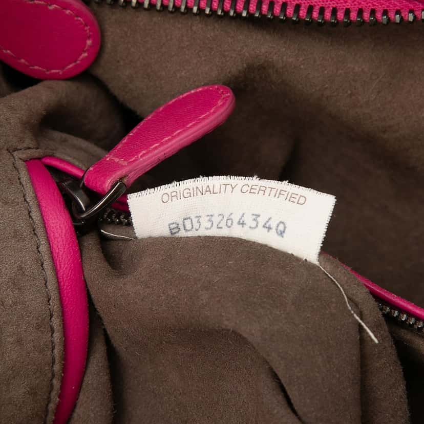 Bottega Veneta Medium Nappa Intrecciato Veneta Hobo Pink Leather Very good condition - Box View