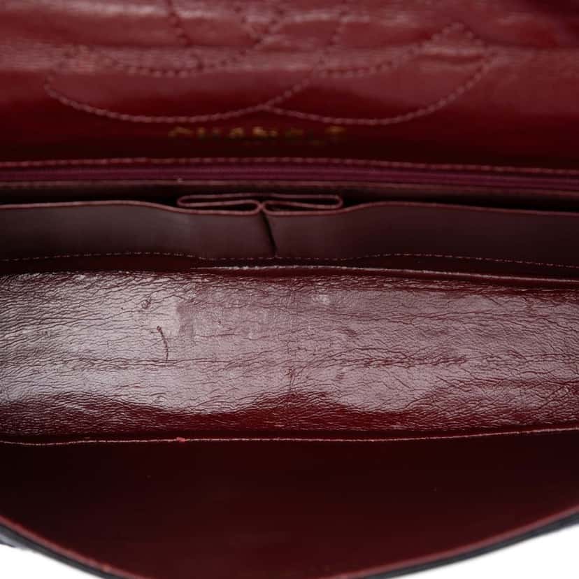 Chanel Limited Edition Paris Quilted Lambskin Double Flap Black Leather Very good condition - Model View