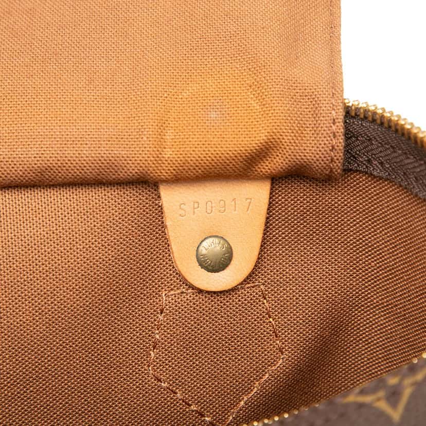 Louis Vuitton Monogram Speedy 35 Brown Very good condition - Box View