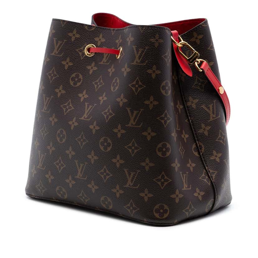 Louis Vuitton Monogram Neonoe MM Brown Very good condition - Back View