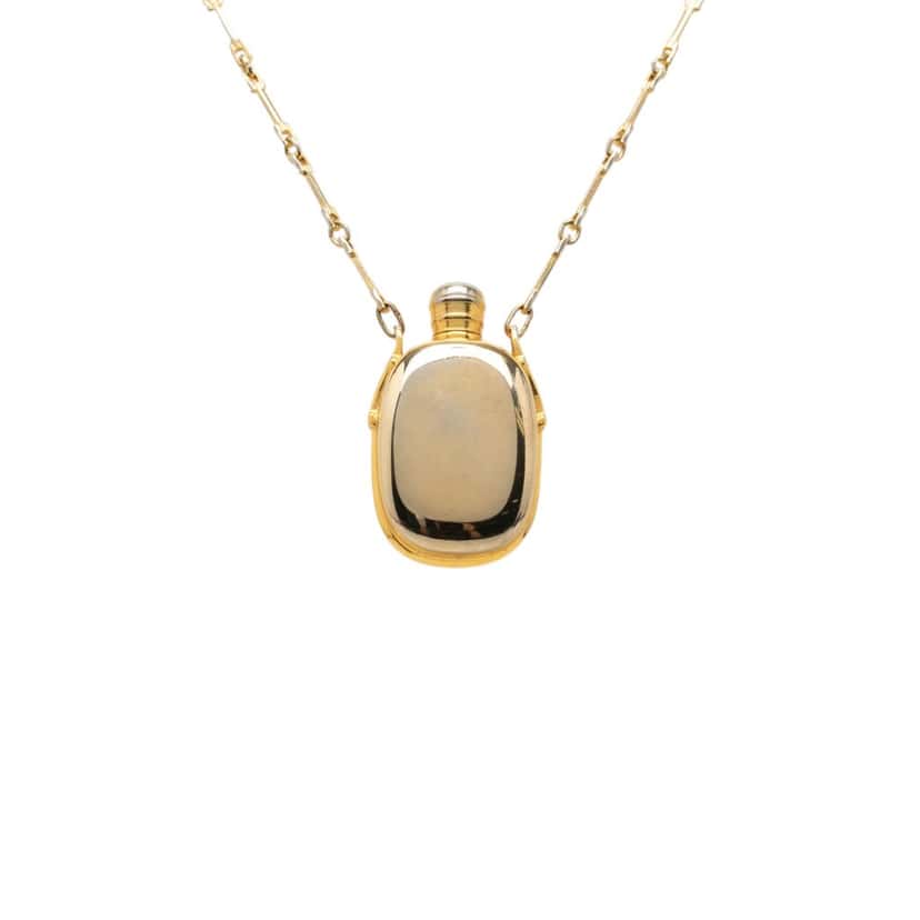 Gucci Gold Plated Perfume Bottle Pendant Necklace Gold Metal Very good condition - Inside View