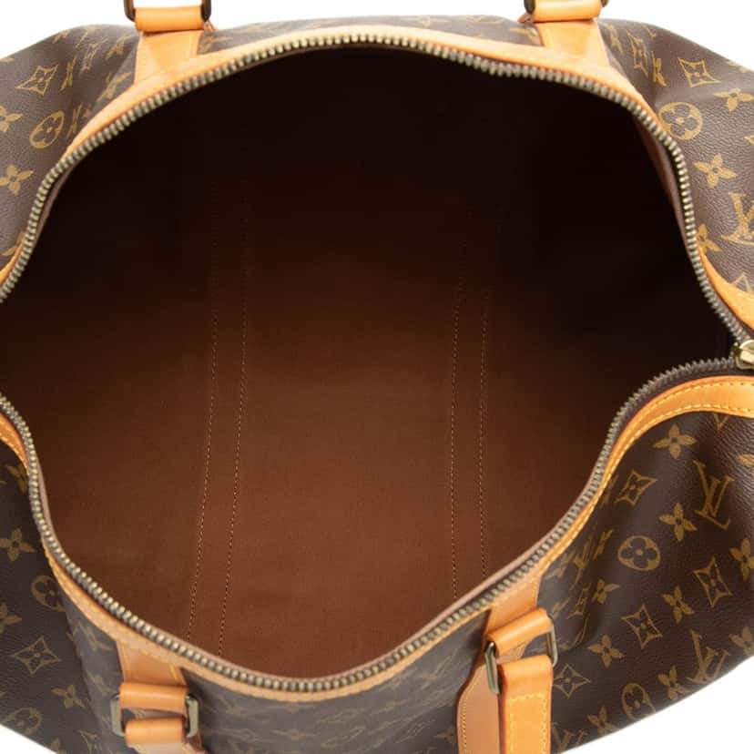 Louis Vuitton Monogram Sac Souple 45 Brown Very good condition - Model View