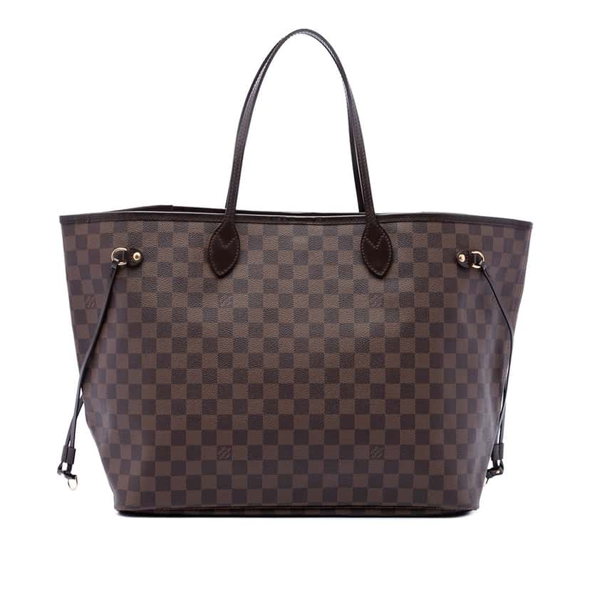 Louis Vuitton Damier Ebene Neverfull GM Brown Very good condition - Front View