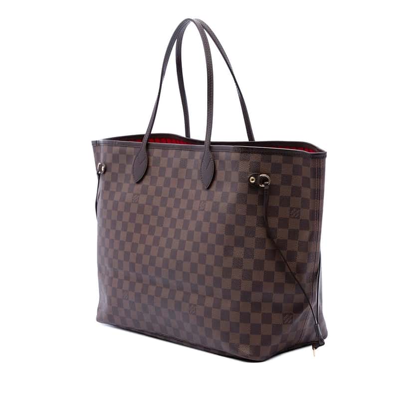 Louis Vuitton Damier Ebene Neverfull GM Brown Very good condition - Back View