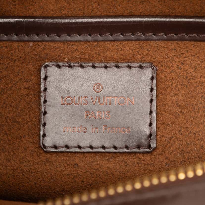 Louis Vuitton Damier Ebene Saint Louis Pochette Brown Good condition - Box View
