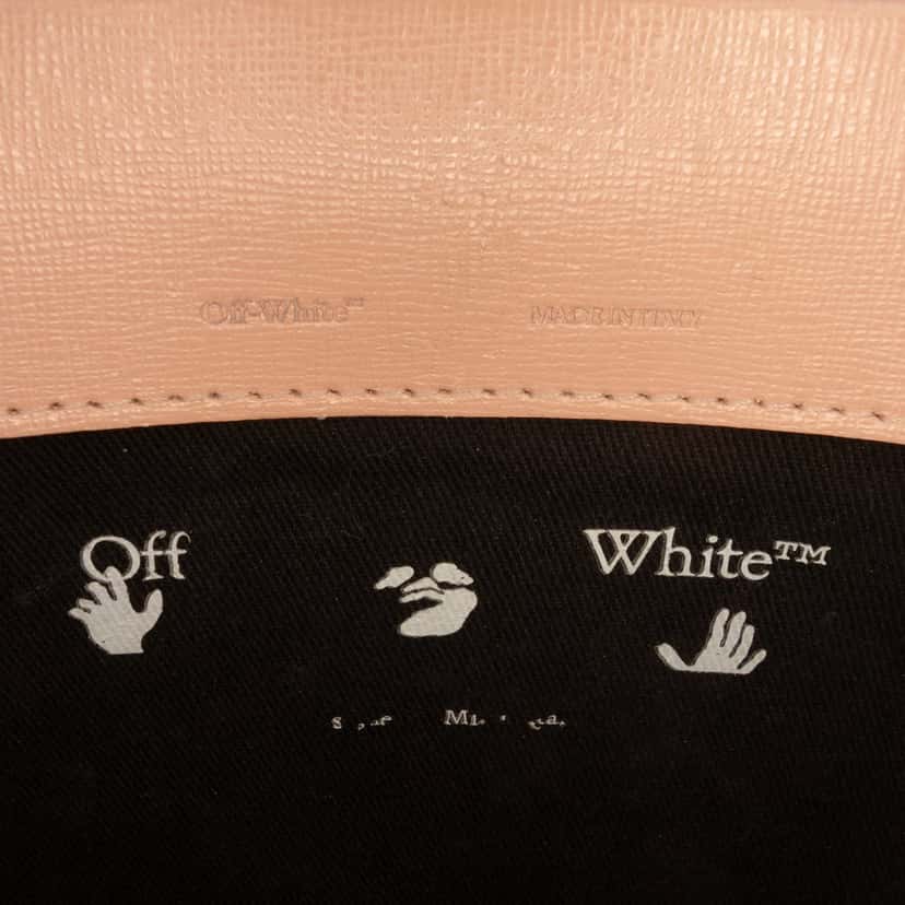 Off-White Mini Calfskin Box Flower Arrow Satchel Brown Leather Good condition - Box View