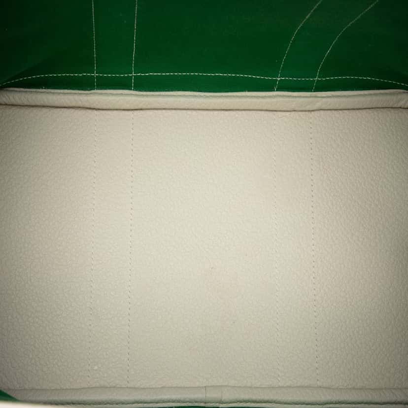 Hermès Toile and Negonda Garden Party 36 Green Very good condition - Model View