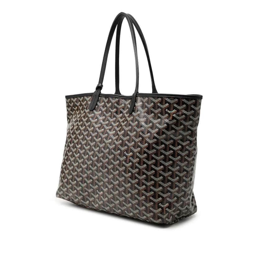 Goyard Goyardine Saint Louis PM Black Very good condition - Back View