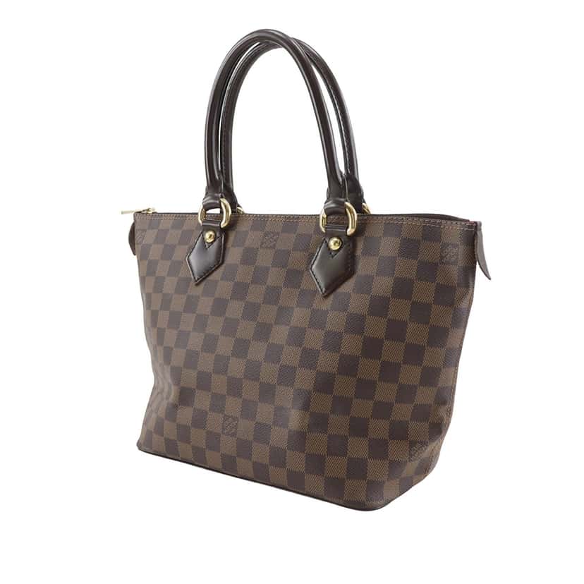Louis Vuitton Damier Ebene Saleya PM Brown Very good condition - Inside View