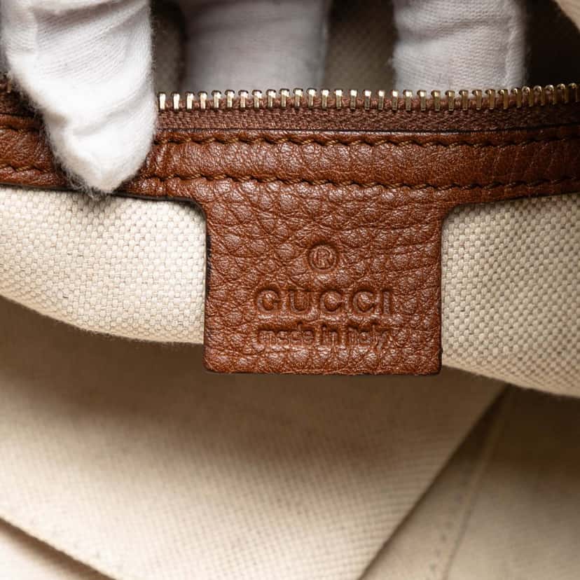 Gucci Large GG Canvas Bella Tote Beige Very good condition - Box View