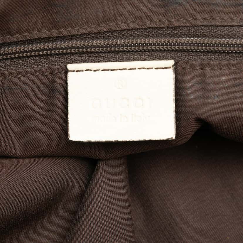 Gucci GG Canvas Sukey Satchel Beige Very good condition - Box View