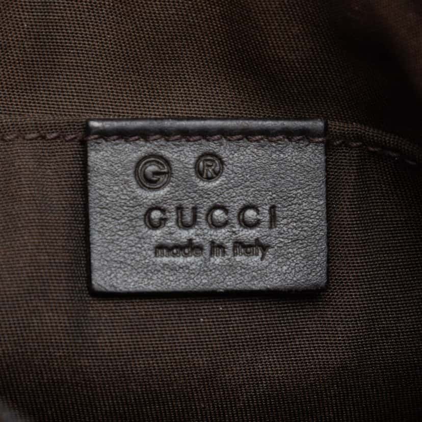 Gucci Guccissima Crossbody Brown Leather Very good condition - Box View