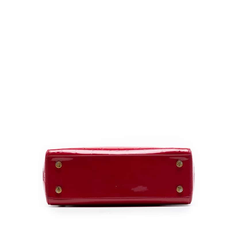 Louis Vuitton Monogram Vernis Brea MM Red Leather Very good condition - Inside View