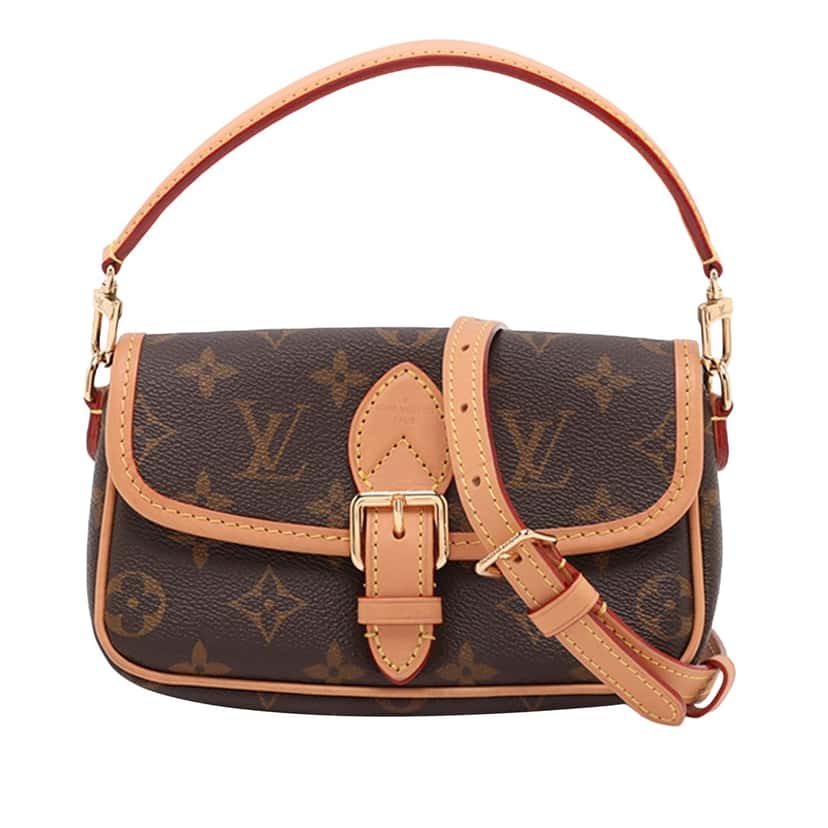 Louis Vuitton Monogram Nano Diane Brown Very good condition - Front View