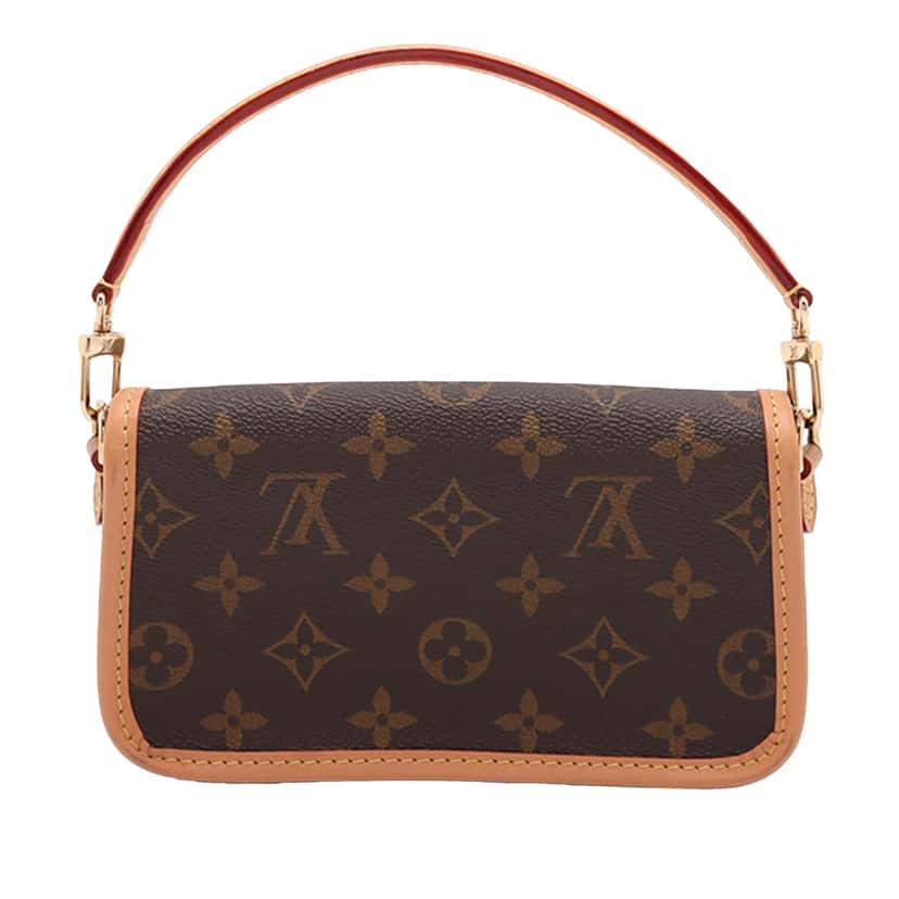 Louis Vuitton Monogram Nano Diane Brown Very good condition - Back View