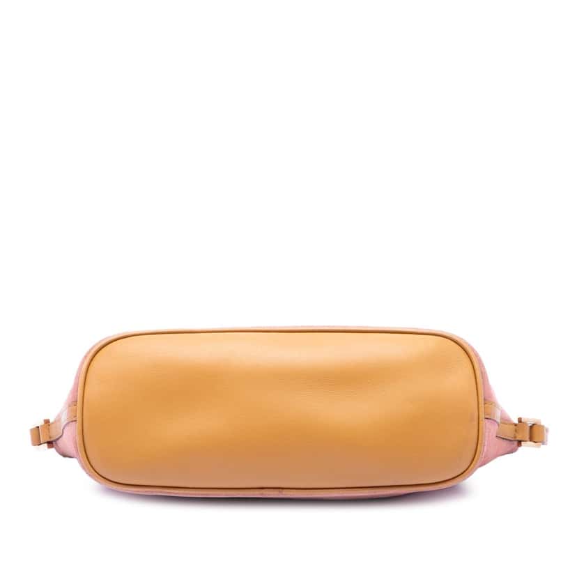 Gucci Suede Boat Pink Leather Very good condition - Inside View