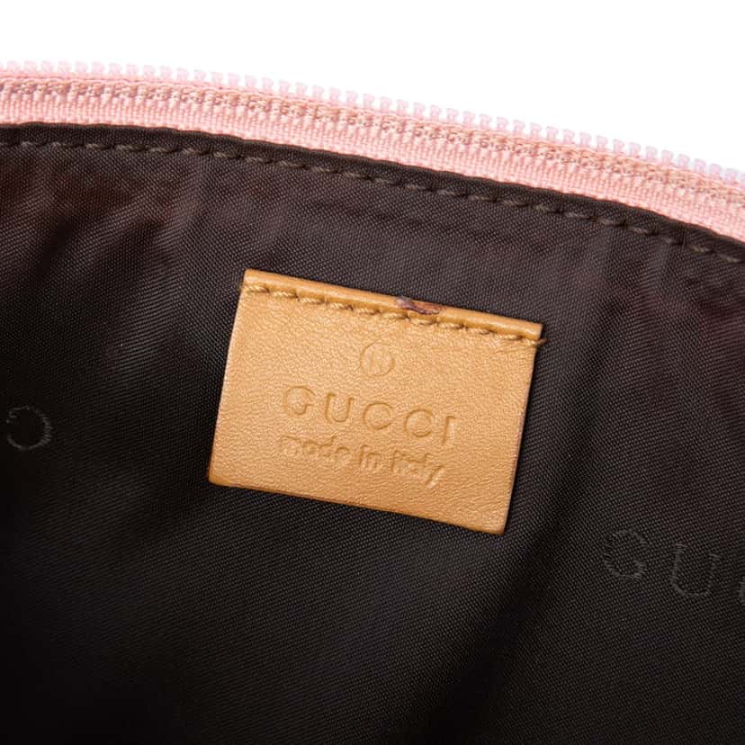 Gucci Suede Boat Pink Leather Very good condition - Box View