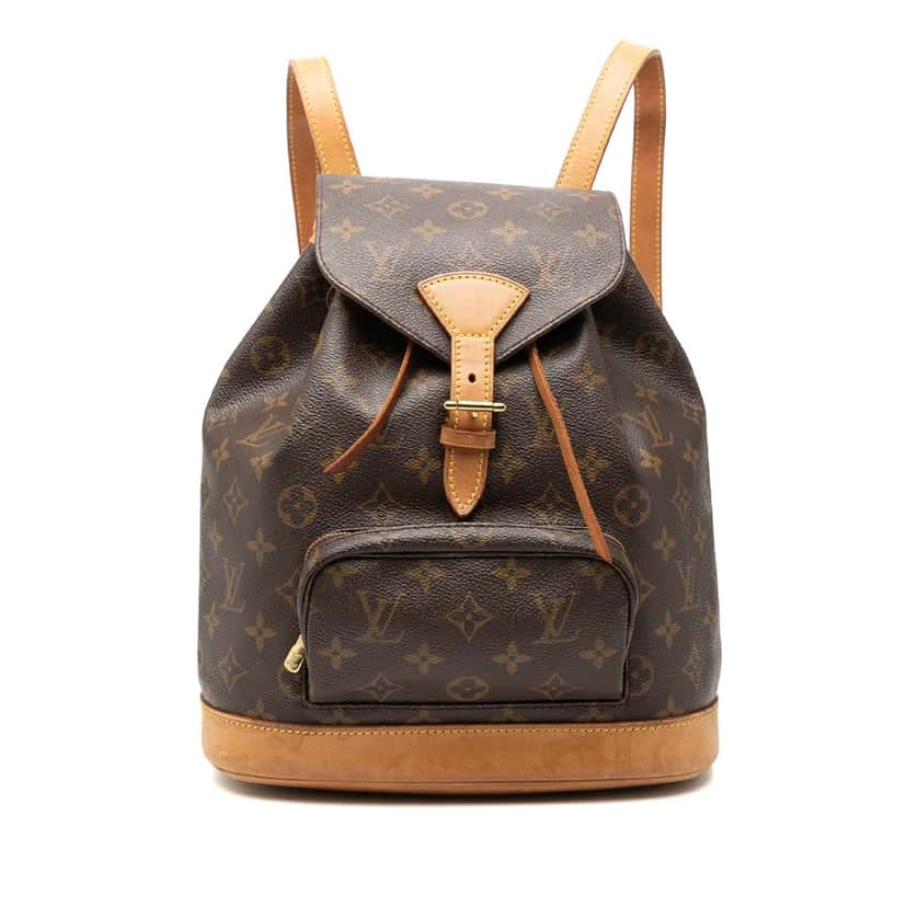 Louis Vuitton Monogram Montsouris MM Brown Very good condition - Front View