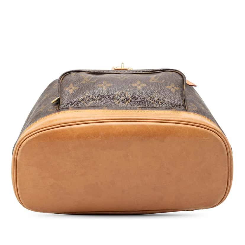 Louis Vuitton Monogram Montsouris MM Brown Very good condition - Inside View