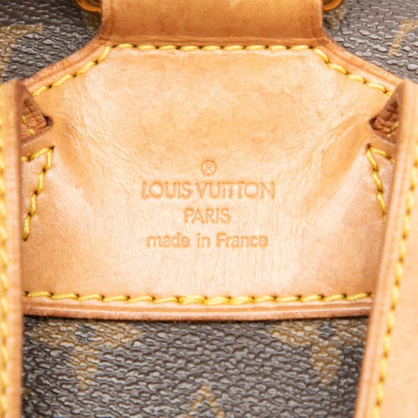Louis Vuitton Monogram Montsouris MM Brown Very good condition - Box View