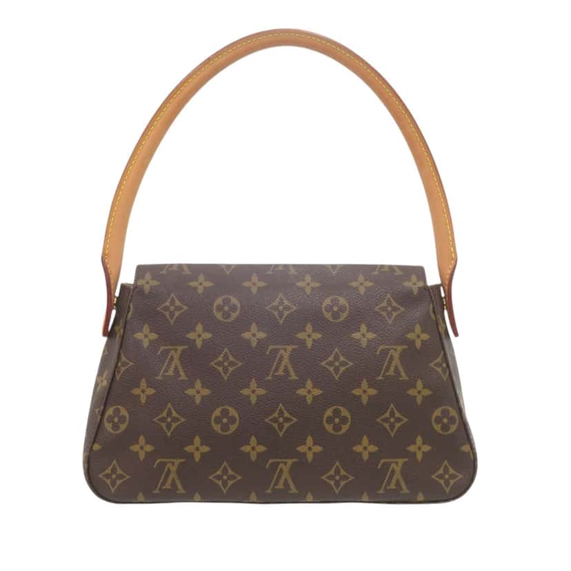 Louis Vuitton Monogram Mini Looping Brown Very good condition - Back View