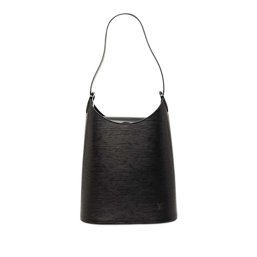 Louis Vuitton Epi Sac Verseau Black Leather Very good condition - Front View