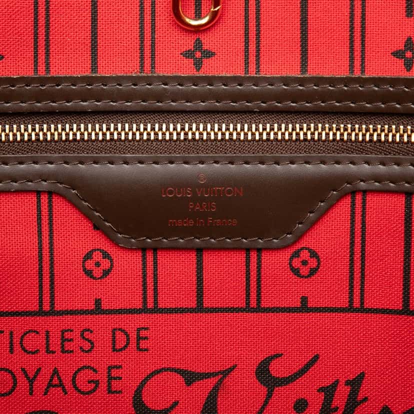 Louis Vuitton Damier Ebene Neverfull GM Brown Very good condition - Box View